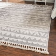 thumbnail image 1 of Unique Loom Arlo Collection Area Rug - Avery (9' 10" Square Sandy Beige/Blue), 1 of 7