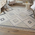 thumbnail image 1 of Unique Loom Arlo Collection Area Rug - Hannah (7' 10" Square Sandy Beige/Gray), 1 of 7