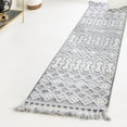 thumbnail image 1 of Unique Loom Arlo Collection Area Rug - Lenny (2' x 6' Runner Gray/Ivory), 1 of 6