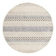 thumbnail image 1 of Unique Loom Arlo Collection Area Rug - Matti (5' 3" Round Sandy Beige/Beige), 1 of 8