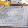 thumbnail image 1 of Unique Loom Asheville Collection Area Rug - Rockwell (8' x 10' Rectangle Navy Blue/Gray), 1 of 11