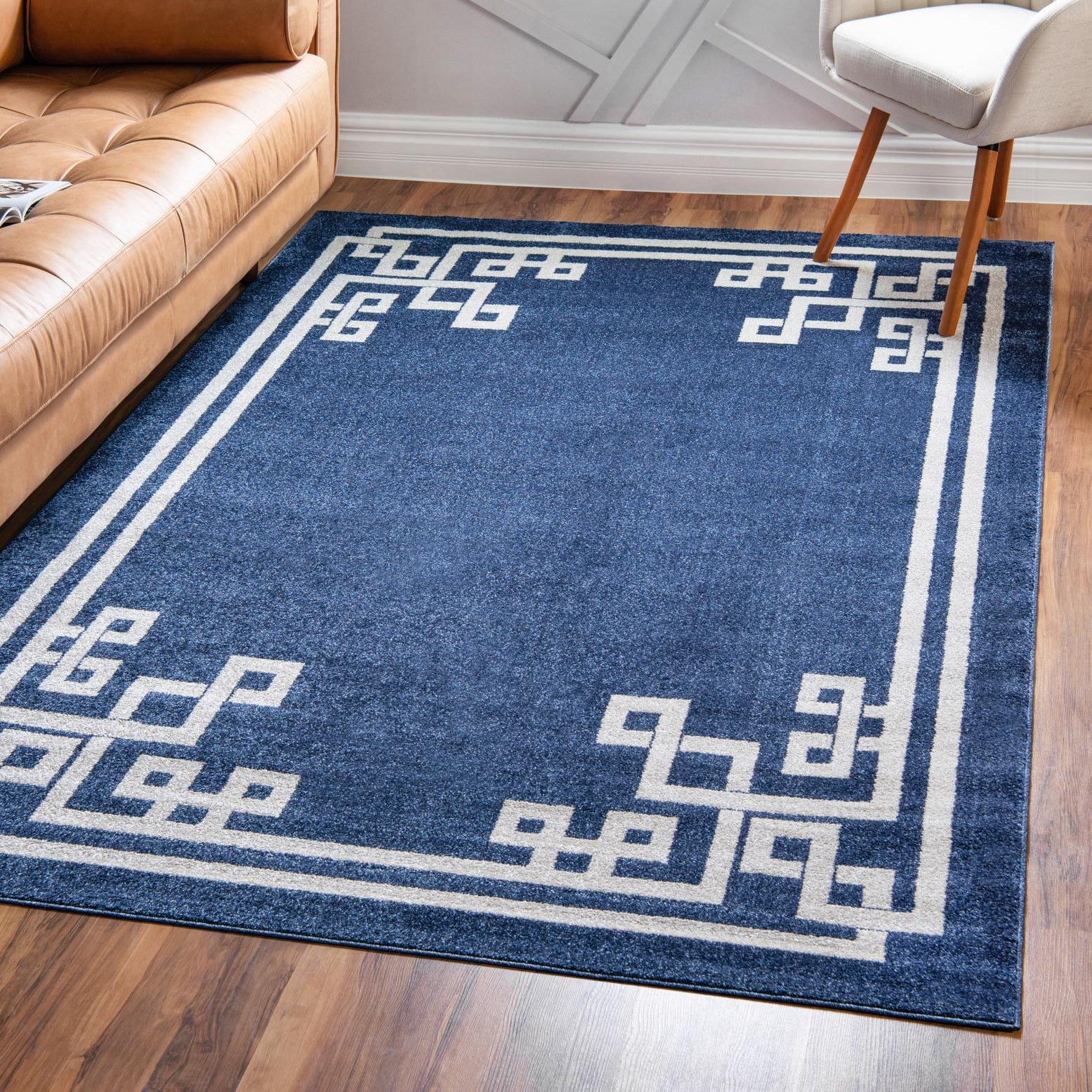 Unique Loom Athens Collection Area Rug - Geometric (2' x 3' 1 ...