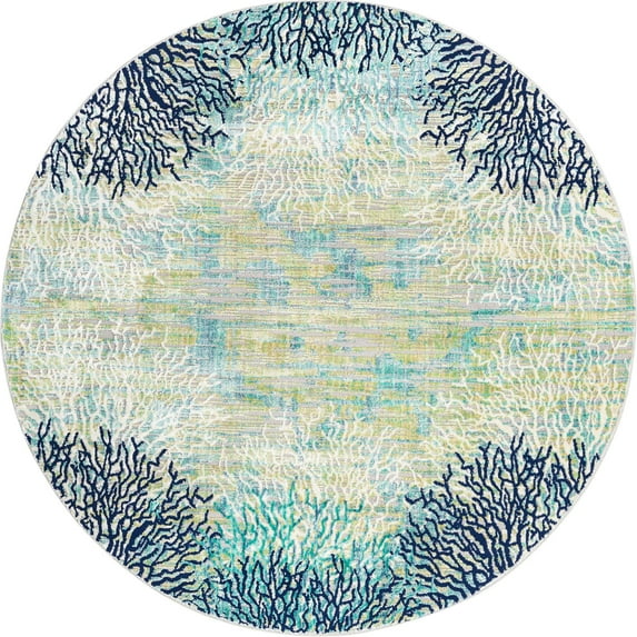 Unique Loom Atoll Ariel Area Rug