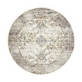 thumbnail image 1 of Unique Loom Augustus Collection Area Rug - Naples (5' Round Cream/Beige), 1 of 8