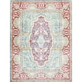 thumbnail image 1 of Unique Loom Austin Rectangular Distressed Traditional Area Rugs, Navy Blue, 1 of 4