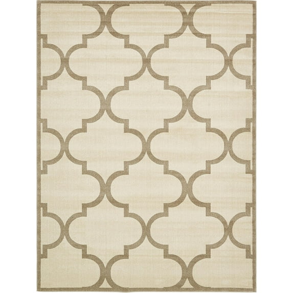 Unique Loom Austin Trellis Modern Geometric Area Rug or Runner