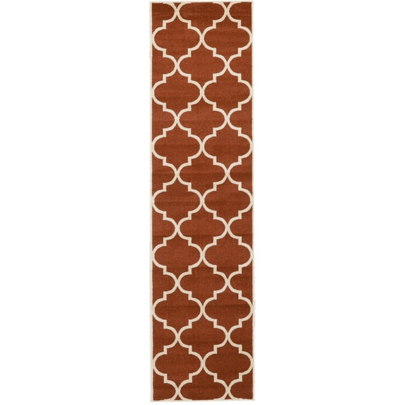 Unique Loom Austin Trellis Modern Geometric Area Rug or Runner