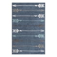 thumbnail image 1 of Unique Loom Autumn Collection Area Rug - Arrow (5' 3" x 8' Rectangle Navy Blue/Gray), 1 of 8