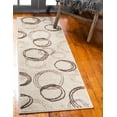 thumbnail image 1 of Unique Loom Autumn Collection Area Rug - Cornucopia (2' x 6' 1" Runner Beige/Brown), 1 of 7