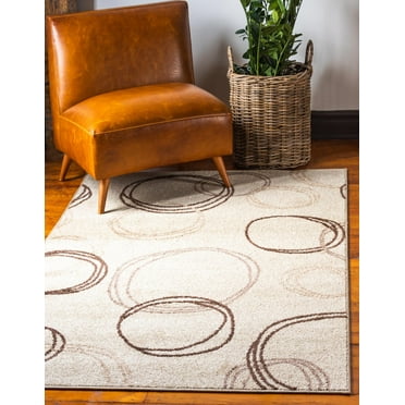 Unique Loom Autumn Collection Area Rug - Cornucopia (5' 1" x 8' Rectangle Beige/Brown)