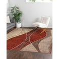 thumbnail image 1 of Unique Loom Autumn Collection Area Rug - Plantation (7' 10" Square Multi/Beige), 1 of 7