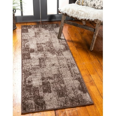 Unique Loom Autumn Collection Area Rug - Plymouth (2' x 6' 1" Runner Brown/Beige)