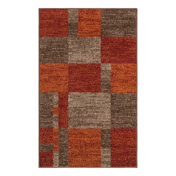 Unique Loom Autumn Collection Area Rug - Providence (3' 1" x 5' 3" Rectangle Multi/Beige)