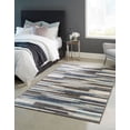 thumbnail image 1 of Unique Loom Autumn Collection Area Rug - Wheat (5' 3" x 8' Rectangle Blue Gray/Gray), 1 of 7