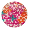 thumbnail image 1 of Unique Loom Azalea Collection Area Rug - Encore (3' Round Multi/Orange), 1 of 7