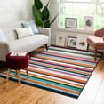 thumbnail image 1 of Unique Loom Azalea Collection Area Rug - Glenn (10' x 14' Rectangle Multi/Navy Blue), 1 of 7