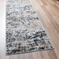 thumbnail image 1 of Unique Loom Leipzig Collection Area Rug - Bach (2' 2" x 6' 1" Runner Beige/Ivory), 1 of 7