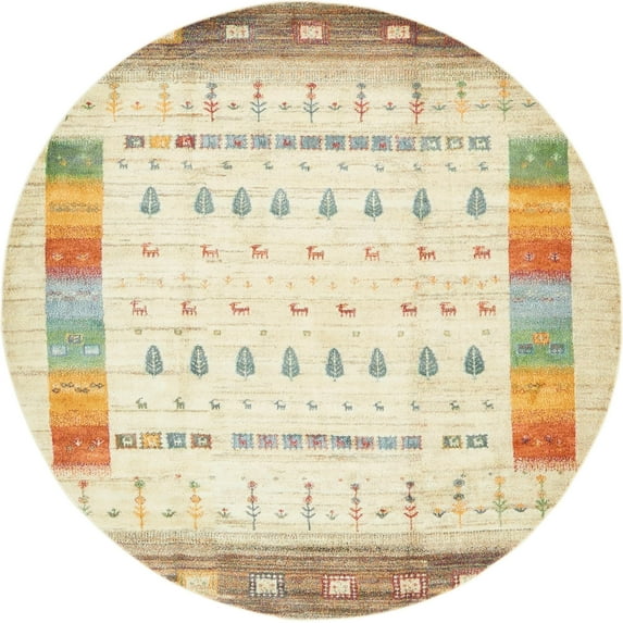 Unique Loom Badlands Canyon Animal Print Area Rug or Runner