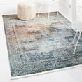 thumbnail image 1 of Unique Loom Baracoa Collection Area Rug - Marimelena (8' x 10' Rectangle Multi/Gray), 1 of 7