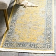 thumbnail image 1 of Unique Loom Baracoa Collection Area Rug - Prado (2' 2" x 6' 1" Runner Yellow/Ivory), 1 of 7