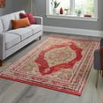 thumbnail image 1 of Unique Loom Baracoa Collection Area Rug - Regla (10' x 13' 1" Rectangle Red/Green), 1 of 7