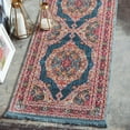 thumbnail image 1 of Unique Loom Baracoa Collection Area Rug - Regla (2' 7" x 12' Runner Turquoise/Ivory), 1 of 7