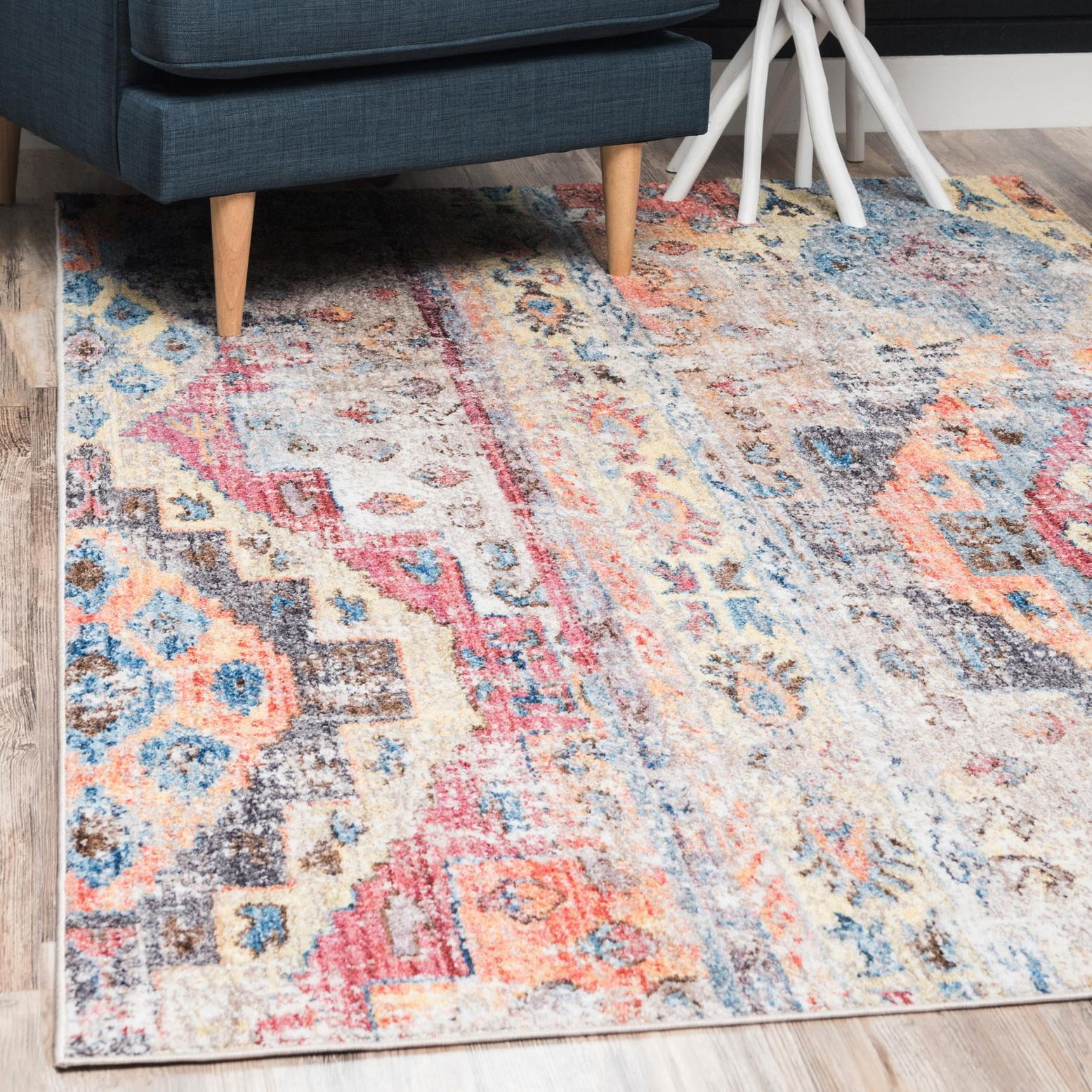 Unique Loom Basilica Collection Area Rug - Malasana (8' x 10' Rectangle ...