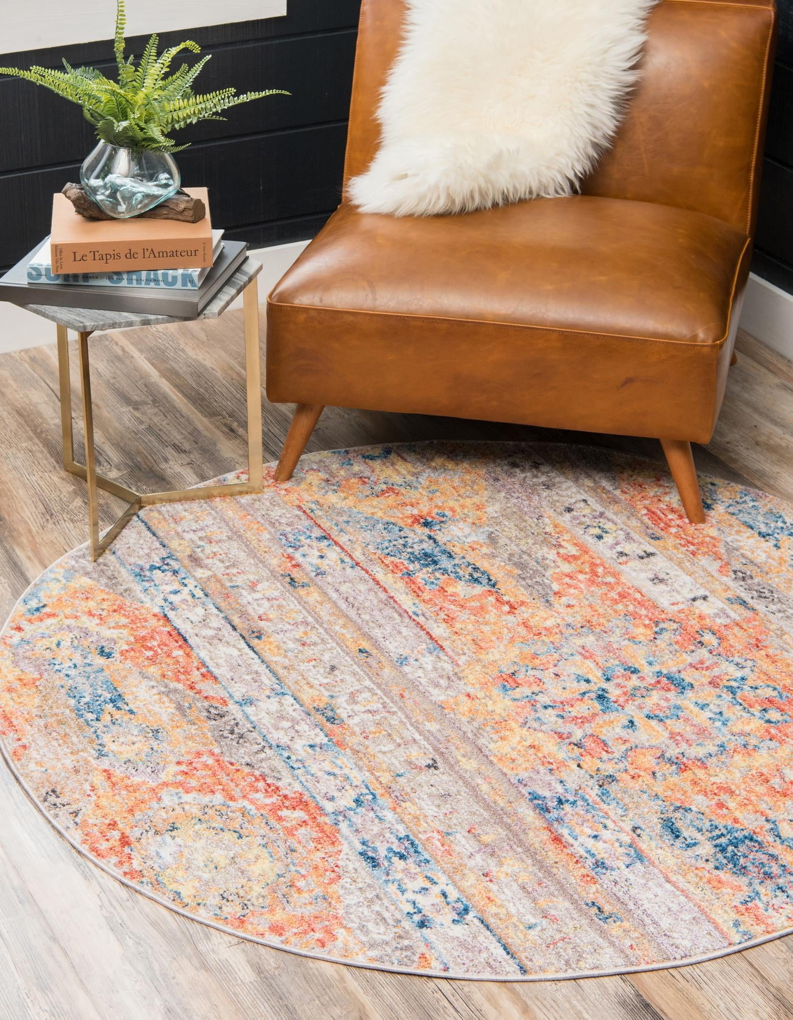 Unique Loom Basilica Collection Area Rug - Prado (3' 3