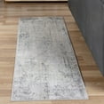 thumbnail image 1 of Unique Loom Caspian Collection Area Rug - Behshahr (2' 7" x 13' 1" Runner Gray/Ivory), 1 of 11