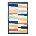 thumbnail image 1 of Unique Loom Belize Outdoor Collection Area Rug - Lamanai (2' x 3' Rectangle Ivory/Navy Blue), 1 of 12