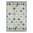 thumbnail image 1 of Unique Loom Belize Outdoor Collection Area Rug - Sarstoon (6' x 9' Rectangle Ivory/Light Blue), 1 of 12