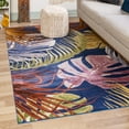 thumbnail image 1 of Unique Loom Blossom Collection Area Rug - Montego (9' x 12' Rectangle Multi/Green), 1 of 7