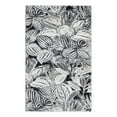 thumbnail image 1 of Unique Loom Blossom Collection Area Rug - Ocho (2' x 3' Rectangle Charcoal/Ivory), 1 of 11