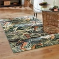 thumbnail image 1 of Unique Loom Blossom Collection Area Rug - Ocho (2' x 3' Rectangle Multi/Beige), 1 of 7