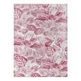 thumbnail image 1 of Unique Loom Blossom Collection Area Rug - Ocho (9' x 12' Rectangle Fuchsia/Pink), 1 of 7