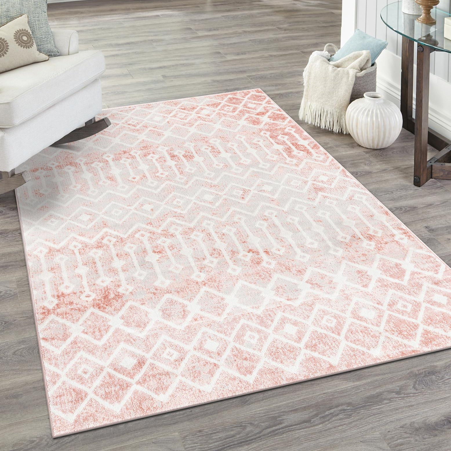 Unique Loom Bohemian Trellis Collection Area Rug - Gypsy (5' 3
