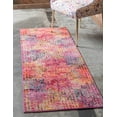 thumbnail image 1 of Unique Loom Bondi Chromatic Modern Abstract Area Rug or Runner, 1 of 6