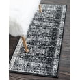 thumbnail image 1 of Unique Loom Bosphorus Imperial Rug , 2' 0" x 6' 0" ,Light Gray, 1 of 6