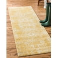 thumbnail image 1 of Unique Loom Bouquet Tradition Rug , 2' 2" x 6' 0" ,Yellow, 1 of 8