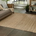 thumbnail image 1 of Unique Loom Braided Jute Collection Area Rug - Dhaka (10' Square Natural), 1 of 7