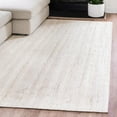 thumbnail image 1 of Unique Loom Braided Jute Collection Area Rug - Dhaka (2' x 3' 1" Rectangle White), 1 of 7
