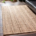 thumbnail image 1 of Unique Loom Braided Jute Collection Area Rug - Dhaka (8' x 11' Rectangle Natural), 1 of 7