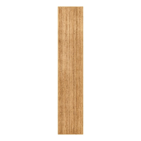 Unique Loom Braided Jute Luxe Collection Area Rug (2' 7" x 13' Runner Natural)