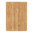 thumbnail image 1 of Unique Loom Braided Jute Luxe Collection Area Rug (2' x 3' 1" Rectangle Natural), 1 of 12