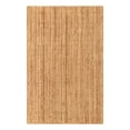 thumbnail image 1 of Unique Loom Braided Jute Luxe Collection Area Rug (5' 1" x 8' Rectangle Natural), 1 of 12