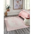 thumbnail image 1 of Unique Loom Bromley Collection Area Rug - Midnight (6' 1" x 9' Rectangle Pink/Ivory), 1 of 6