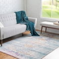 thumbnail image 1 of Unique Loom Budapest Collection Area Rug - Buda (9' x 12' Rectangle Blue/Gray), 1 of 7