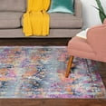 thumbnail image 1 of Unique Loom Budapest Collection Area Rug - Szechenyi (9' x 12' Rectangle Red/Ivory), 1 of 10