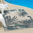 thumbnail image 1 of Unique Loom Baja Outdoor Collection Area Rug - Bufadora (3' 11" x 5' 11" Rectangle Ivory/Brown), 1 of 6