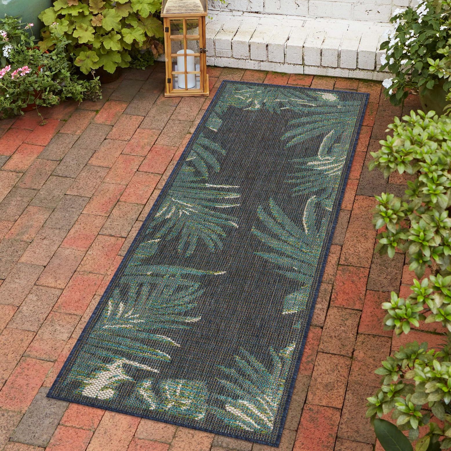 Unique Loom Baja Outdoor Collection Area Rug - Bufadora (2' x 3' 11 ...